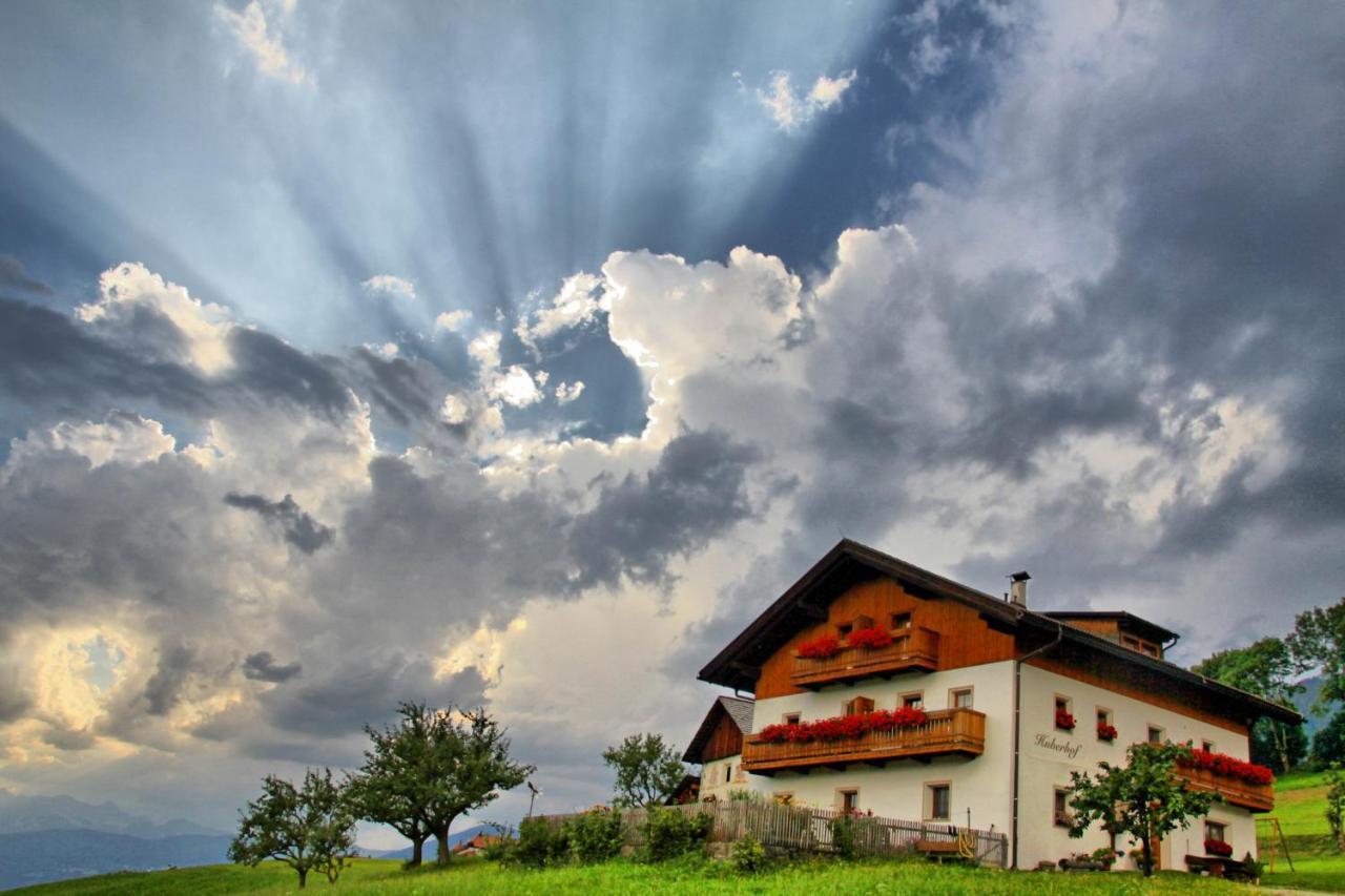 Апартаменты Huberhof Morgensonne Теренто Экстерьер фото